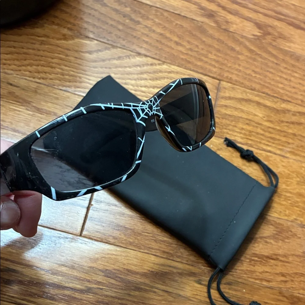 NEW Spider-Man Black and White Patterned Sunglasses